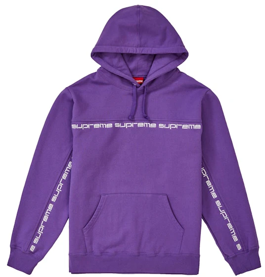 supreme-text-stripe-hooded-sweatshirt-violet