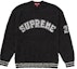 Buy Supreme Textured Arc Sweater Black