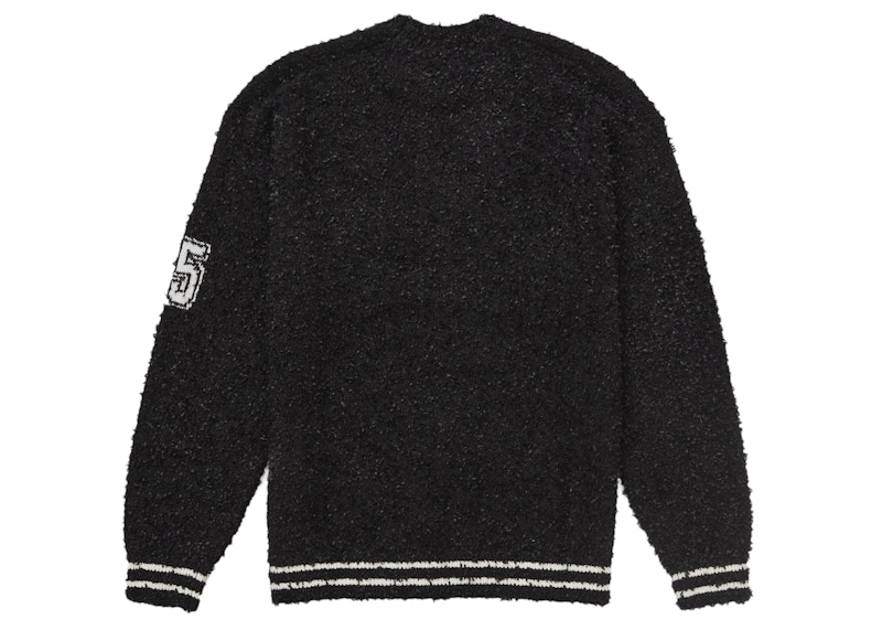 Order Supreme Textured Arc Sweater Black