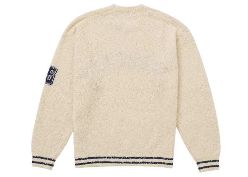 Supreme Textured Arc Sweater Cream 圖 2