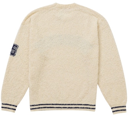 Supreme Textured Arc Sweater Cream Order Supreme Textured Arc Sweater Cream
