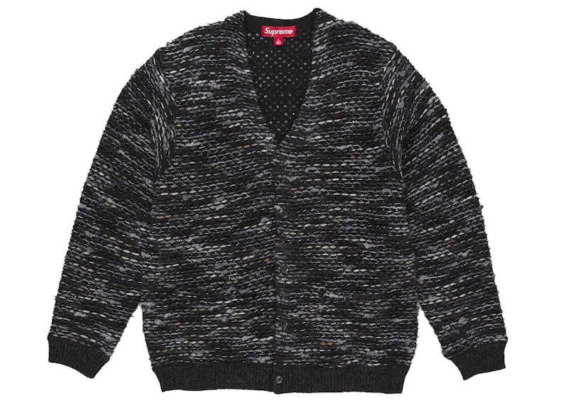 Supreme Textured Cardigan Black
