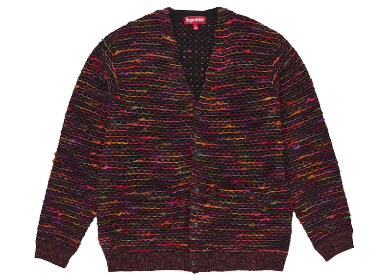 Supreme Textured Cardigan Orange