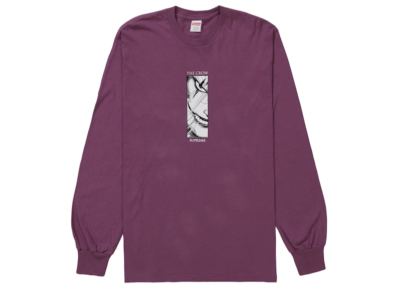 Buy Supreme/クロウ 長袖Tシャツ (Plum)
