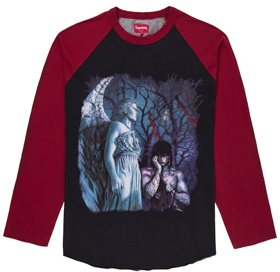 supreme-the-crow-raglan-l-s-top-cardinal-graveyard