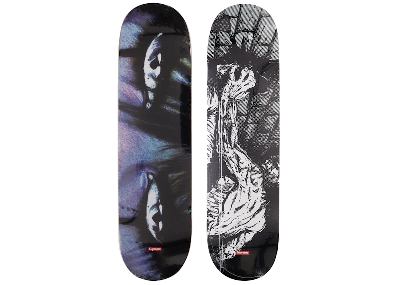 Supreme The Crow Skateboard Deck Set Crushed/Eyes
