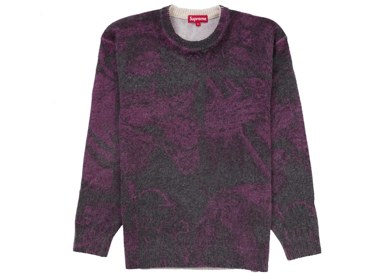 Supreme/The Crow Sweater Purple