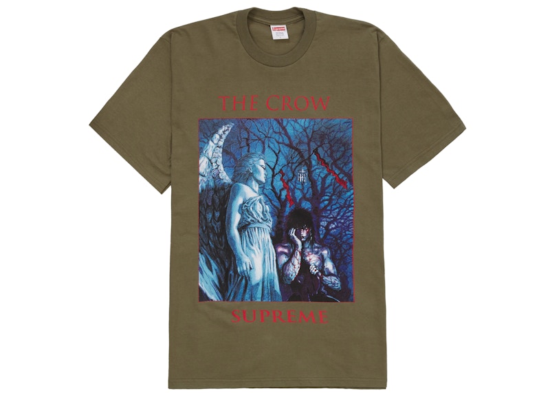 Buy Camiseta Supreme/The Crow Verde Oliva Claro