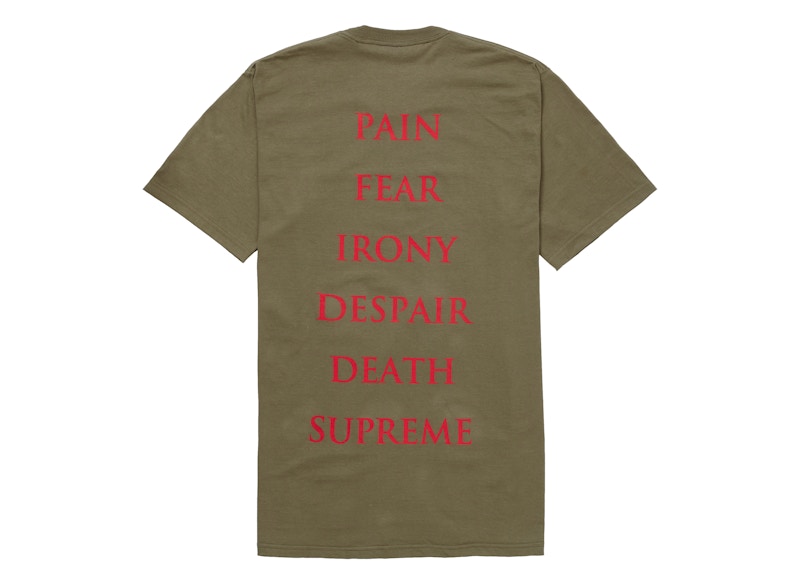 Order Camiseta Supreme/The Crow Verde Oliva Claro