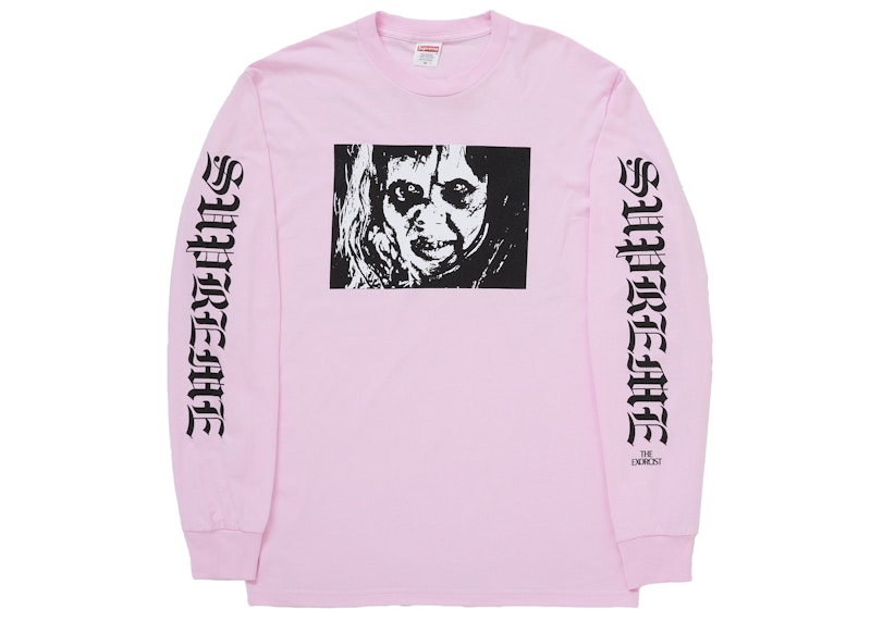 Supreme The Exorcist Mother L/S Tee Light Pink