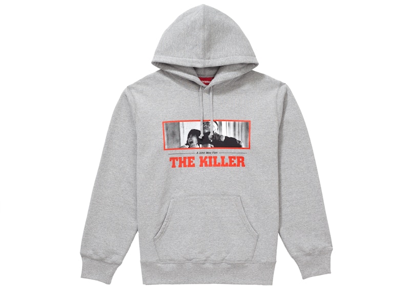 Buy Supreme The Killer Hoodie Abu-Abu Heather