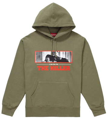 Supreme The Killer Hooded Sweatshirt Light Olive Buy Supreme The Killer Hooded Sweatshirt Light Olive