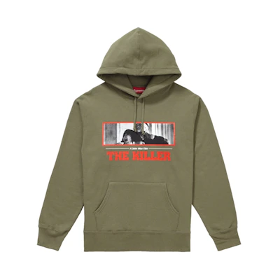 Supreme The Killer Hooded Sweatshirt Light Olive