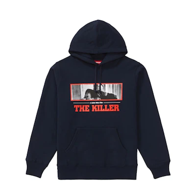 Supreme The Killer Hooded Sweatshirt Navy