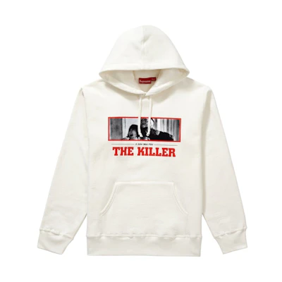 Supreme The Killer Hooded Sweatshirt White