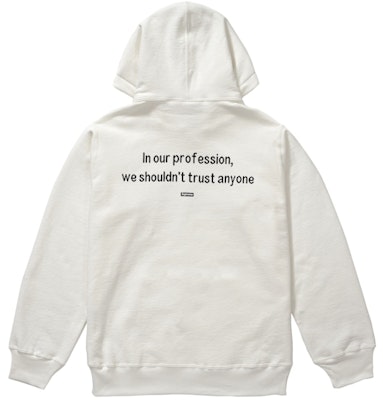 Supreme 白色连帽杀手卫衣 Order Supreme 白色连帽杀手卫衣