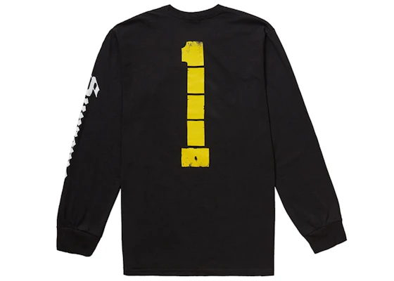 Supreme The Killer Camiseta Manga Larga Negra Order Supreme The Killer Camiseta Manga Larga Negra