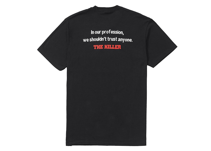 Order Supreme The Killer Trust Tee Hitam - Koleksi Eksklusif di Novelship