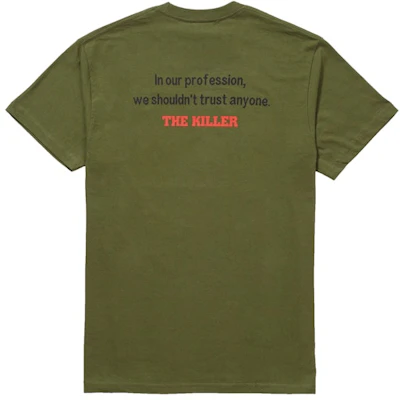 Supreme The Killer Trust Camiseta Oliva Order Supreme The Killer Trust Camiseta Oliva