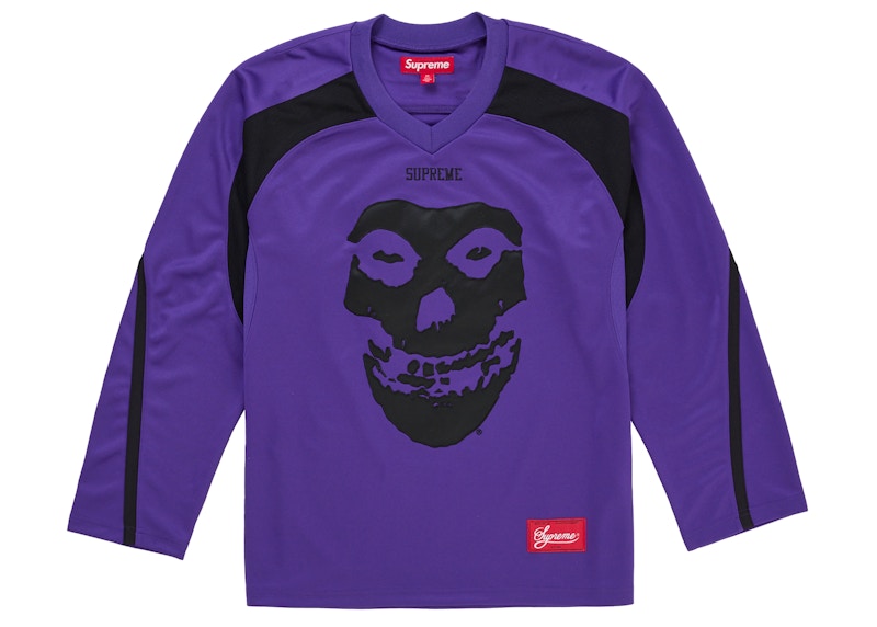 Supreme The Misfits Hockey Jersey Purple