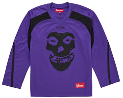 Supreme The Misfits Hockey Jersey Purple Supreme The Misfits Hockey Jersey Purple