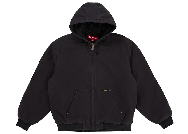 Order Supreme The Misfits Hooded Work Jacket Black