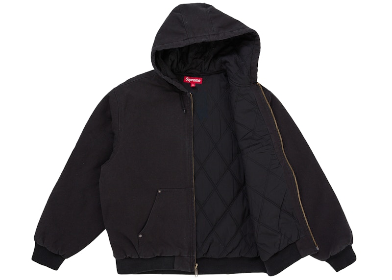 Lookbook Supreme The Misfits Hooded Work Jacket Black