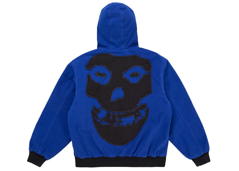 Supreme The Misfits Hooded Work Jacket Royal