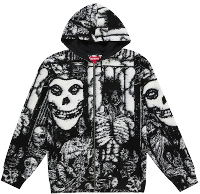 Supreme The Misfits拉链连帽卫衣 黑色 Buy Supreme The Misfits拉链连帽卫衣 黑色