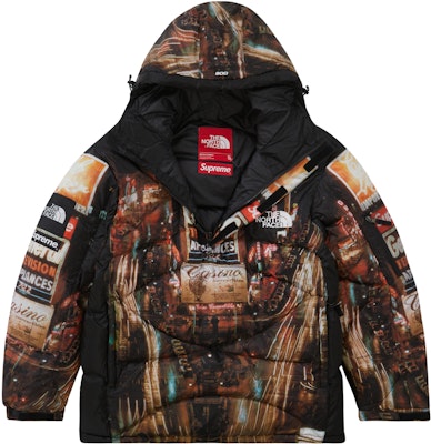 Supreme The North Face 800‑Fill Half Zip Hooded Pullover Times