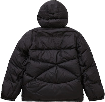 Supreme The North Face 800‑Fill Half Zip Hooded Pullover Black