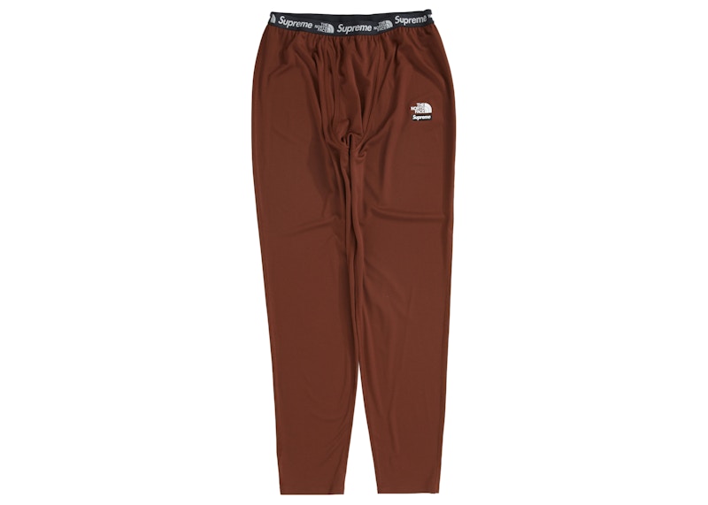 Supreme The North Face Base Layer Pant Brown