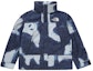 Buy Supreme The North Face Bleached Denim Print Mountain Jacket Indigo