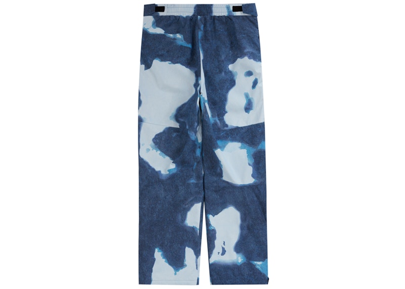 Order Supreme 北面漂染牛仔印花山褲 靛藍色