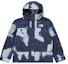 Order Supreme The North Face Bleached Denim Print Mountain Jacket Indigo