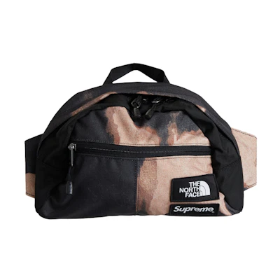 Supreme TNF Bleached Denim Print Roo II Black