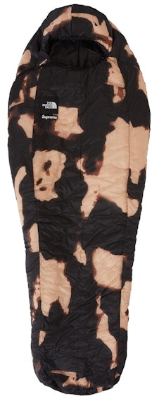 supreme-the-north-face-bleached-denim-print-sleeping-bag-black