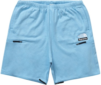 Supreme The North Face 蓝色可拆卸运动裤 Lookbook Supreme The North Face 蓝色可拆卸运动裤