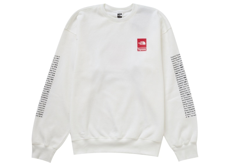 Order Supreme The North Face Sudadera Blanca