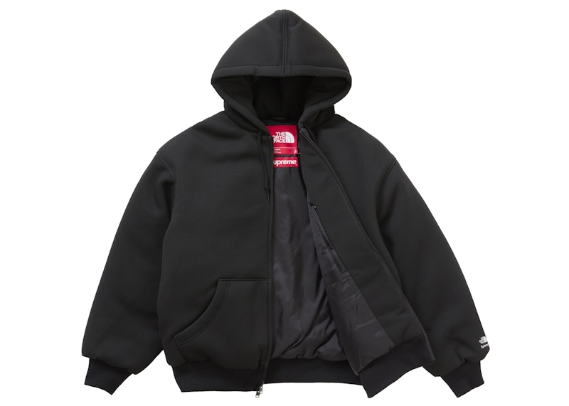 Lookbook Sudadera con Capucha Negra Supreme The North Face Down Filled Zip Up.