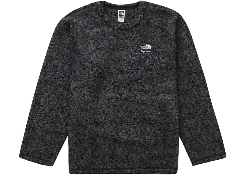 Supreme The North Face High Pile Fleece L/S Top Black