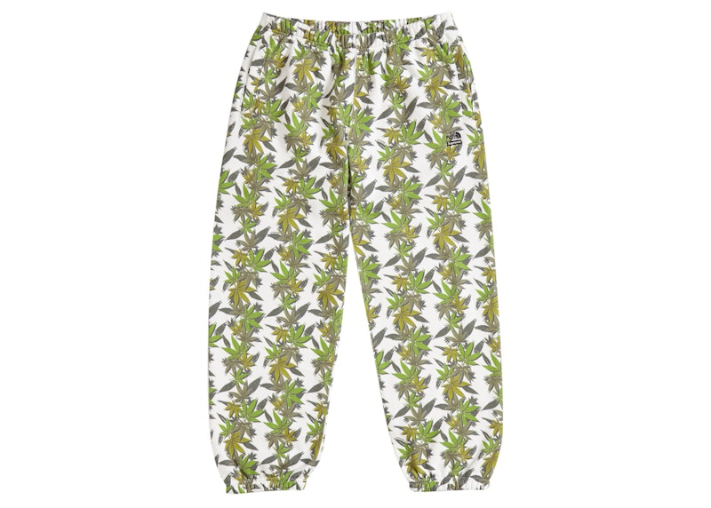 Supreme The North Face Leaf Sweatpant White