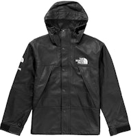 Supreme The North Face Leather Mountain Parka Black Supreme The North Face Leather Mountain Parka Black