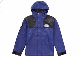 Supreme The North Face Leather Mountain Parka Royal Supreme The North Face Leather Mountain Parka Royal