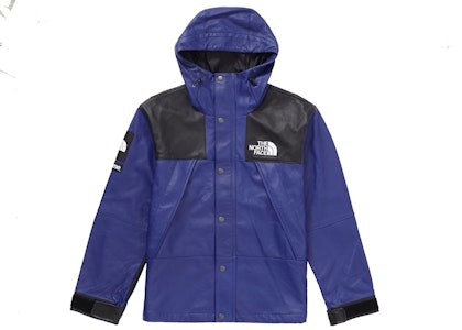 Supreme The North Face Parka de Cuero Montaña Royal Buy Supreme The North Face Parka de Cuero Montaña Royal