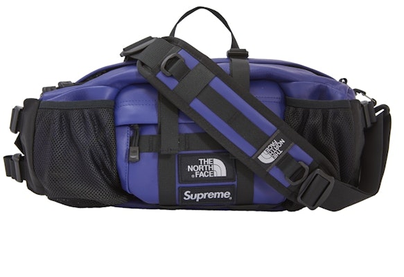 Supreme The North Face Leather Mountain Waist Bag Royal Buy Supreme The North Face Leather Mountain Waist Bag Royal
