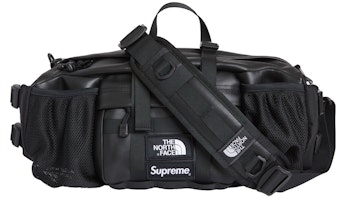 Supreme The North Face Leather Mountain Waist Bag Black Supreme The North Face Leather Mountain Waist Bag Black