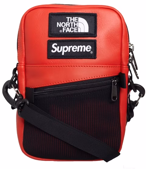 supreme-the-north-face-leather-shoulder-bag-red