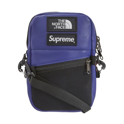 Supreme The North Face Leather Shoulder Bag Royal