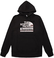 Supreme The North Face Metallic Logo Hooded Sweatshirt Black Supreme The North Face Metallic Logo Hooded Sweatshirt Black